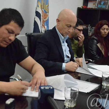 El Municipio de Caleta Olivia y SOEMCO firmaron acta acuerdo