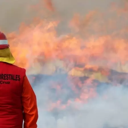 Santa Cruz a disposición: brigadistas listos para asistir en incendios de la Comarca Andina