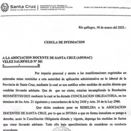 Gobierno amenaza con declarar en rebeldía a ADOSAC por incumplir la conciliación