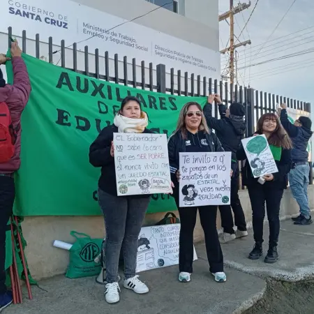 ATE Santa Cruz ratifica paro de 48 horas por recomposición salarial en Caleta Olivia