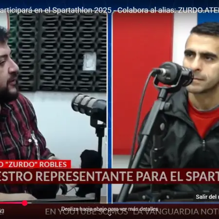 Sergio "Zurdo" Robles se prepara para el Spartathlon 2025 y continúa buscando apoyo en Caleta Olivia