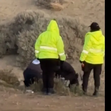 Hallaron sin vida a un hombre en la Ruta 3, en el ingreso a Caleta Olivia