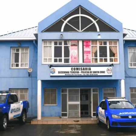 Dos detenidos tras embestir un móvil policial en operativo nocturno en Caleta Olivia